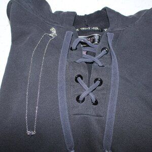 Black, Long Sleeve, Victoria's Secret Hoodie, {FREE JEWELRY GIFT}